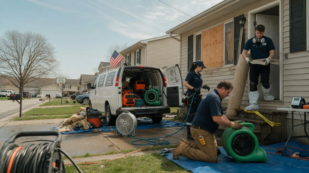 Water Damage Restoration in Rougon, LA near me